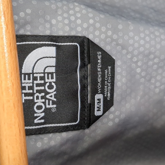 The North Face HyVent Hooded Lightweight Jacket Blue White Size Medium - Picture 14 of 16